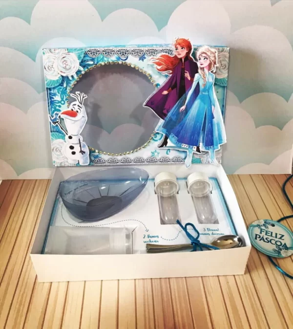 Mini Confeiteiro Frozen Studio, Png e Pdf