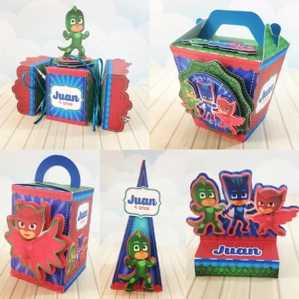 Festa Pronta Pj Masks Studio e Pdf