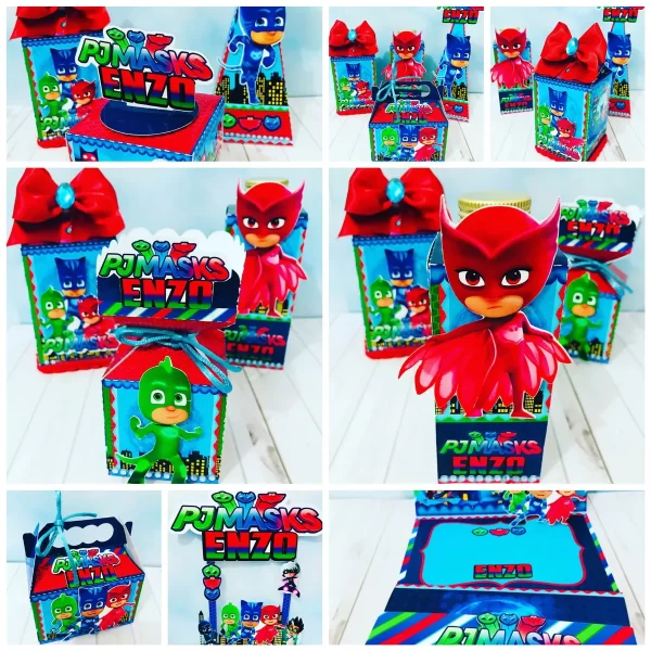 Arquivo de Festa Pj Masks Studio e Pdf