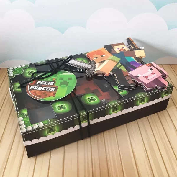 Arquivo de Corte Mini Confeiteiro Minecraft