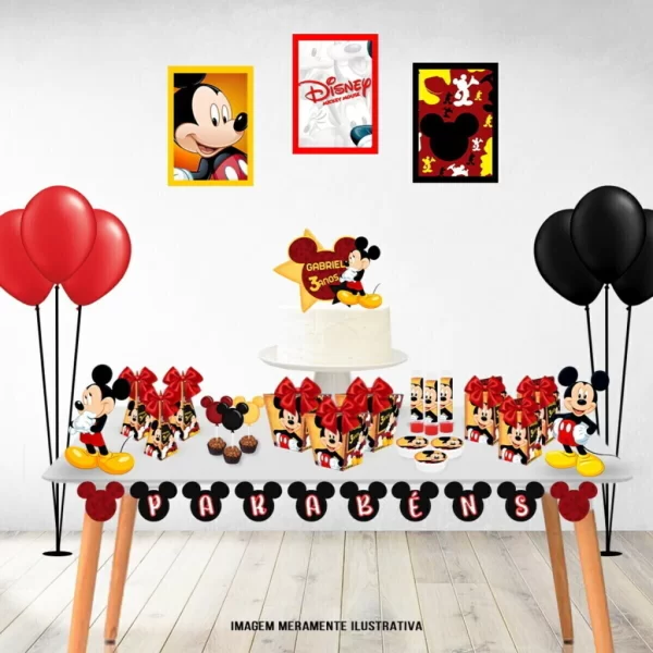 Kit Festa Digital Mickey Studio e Pdf