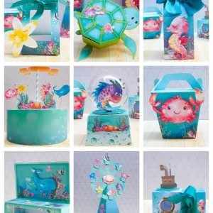 Arquivo De Corte Fundo do Mar Studio