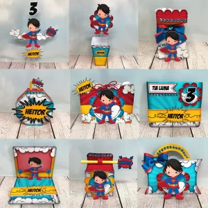 Kit Digital Super Homem Cute Studio e Pdf