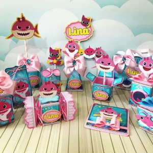 Moldes Digital Baby Shark Studio, Png e Pdf