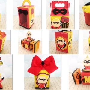 Arquivo Silhouette Os Incríveis Studio e Pdf