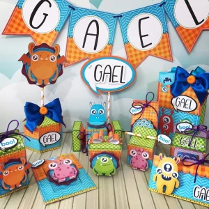 Arquivo de Corte Monstrinhos Studio, Png e Pdf