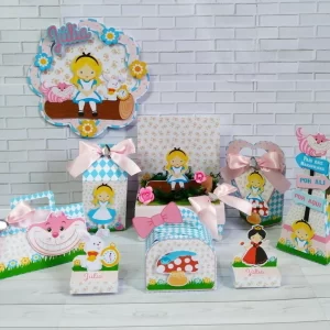 Kit Festa Alice no País das Maravilhas