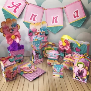 Arquivo Arlequina e Coringa Studio, Png e Pdf