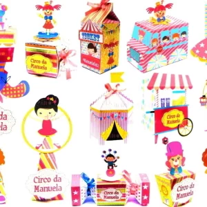 Arquivo Silhouette Circo Rosa Studio