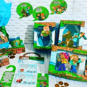 Kit Digital Pascoa Minecraft Studio e Pdf