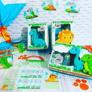 Kit Digital Pascoa Dinossauro Studio e Pdf