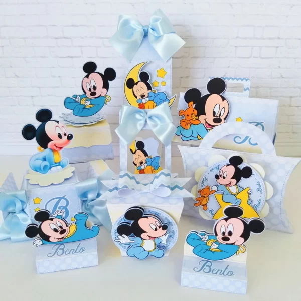 Arquivo de Corte Mickey Baby Studio e Pdf