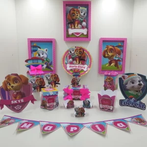 Patrulha Canina Rosa Studio, Png e Pdf