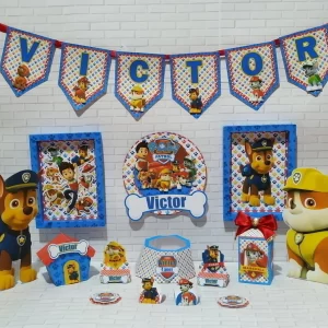 Kit Digital Patrulha Canina Studio, Png e Pdf