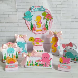 Kit Festa Fundo do Mar Studio e Pdf