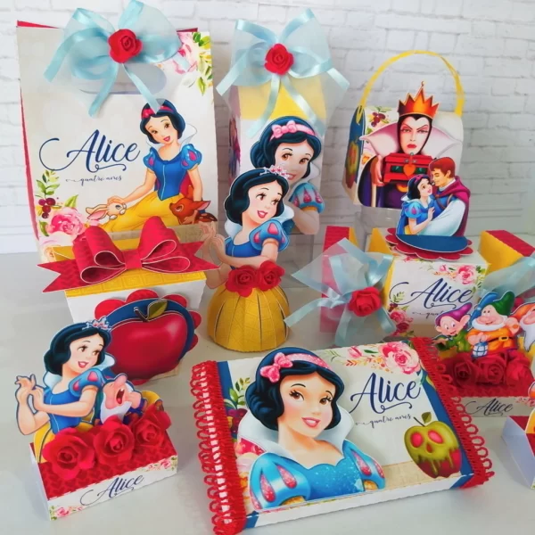 Arquivo de Corte Branca de Neve Studio e Pdf