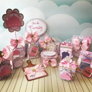 Festa Digital Cha de Panela Studio, Png e Pdf