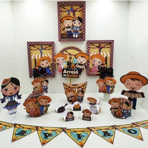 Festa Pronta Junina Studio, Png e Pdf