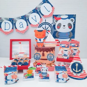 Festa Digital Ursinho Marinheiro Studio e Pdf