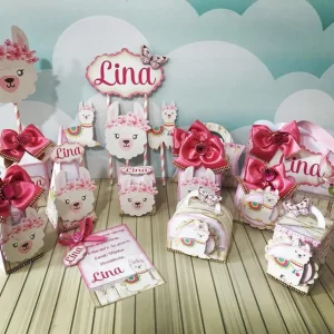 Arquivo de Corte Lhama Studio, Png e Pdf