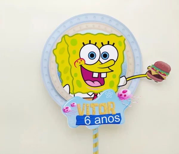 Personalizados Bob Esponja Studio, Png e Pdf