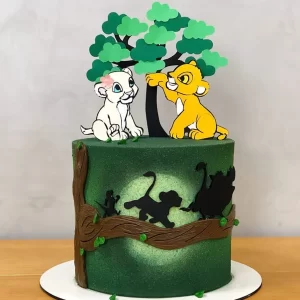 Arquivo Topo de Bolo Simba e Nala Studio