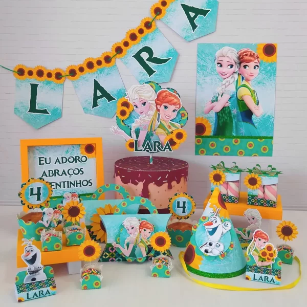 Arquivo de Corte Frozen Fever Studio e Pdf