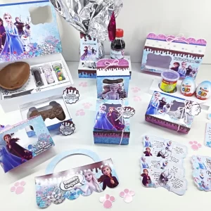 Arquivo de Corte Páscoa Frozen Studio e Pdf