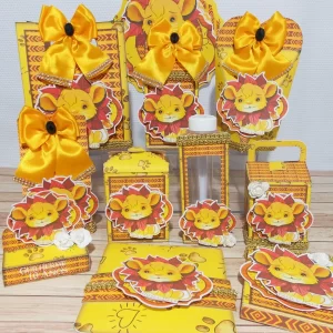 Arquivo de Corte Rei Leão Amarelo Studio e Pdf