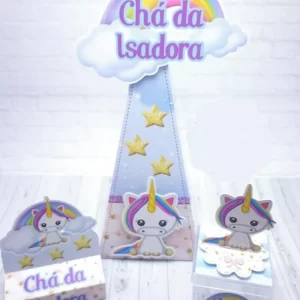 Arquivo de Corte Unicórnio Roxo Studio