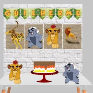 Festa em Casa Rei Leão Studio e Pdf