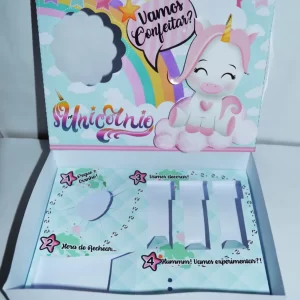 Mini Confeiteiro Unicórnio Azul Studio e Pdf