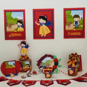 Arquivo Branca de Neve Vermelha Studio e Pdf