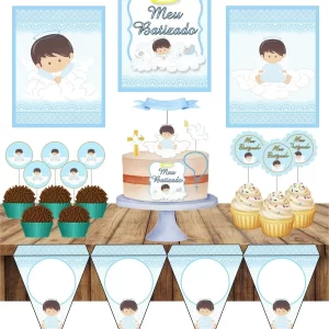 Arquivo Corte Batizado Azul Studio