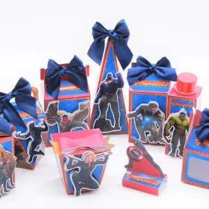 Arquivo Corte Caixa Vingadores Studio e Pdf