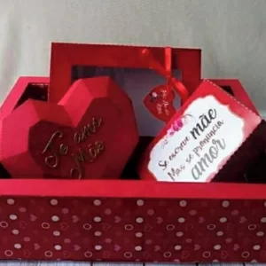 Arquivo Corte Dia das Mães Vermelha Studio