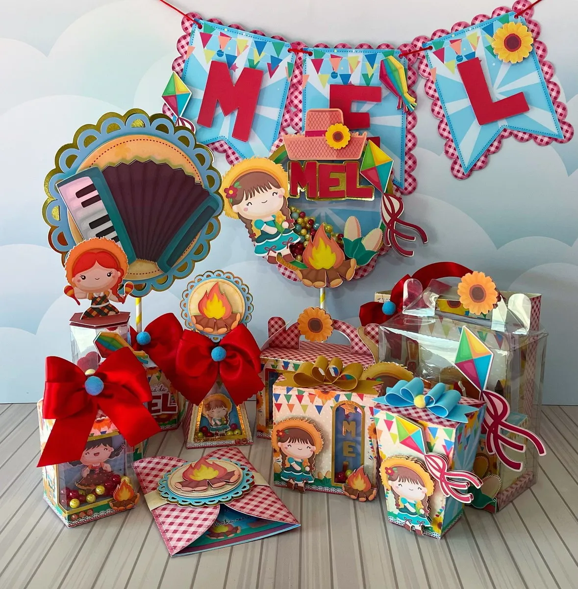 Arquivo Corte Junina Studio PNG e PDF