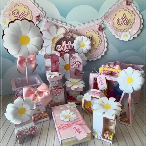 Arquivo Corte Margaridas Studio, Png e Pdf