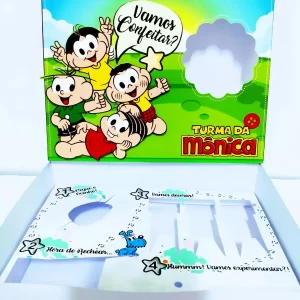 Arquivo Corte Mini Confeiteiro Turma da Monica