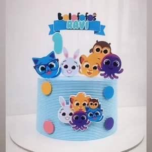 Arquivo Corte Topo de Bolo Bolofofos Studio