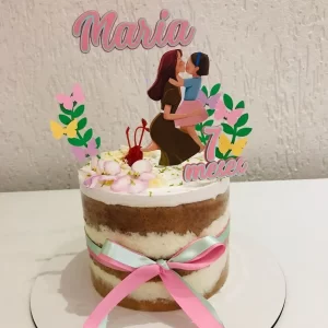 Arquivo Corte Topo de Bolo Mãe e Filha Studio