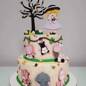 Arquivo Corte Topo do Safari Menina Studio