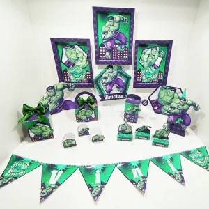 Arquivo Digital Hulk Studio, Png e Pdf