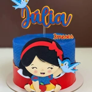 Arquivo Topo Bolo Branca de Neve Cute Studio