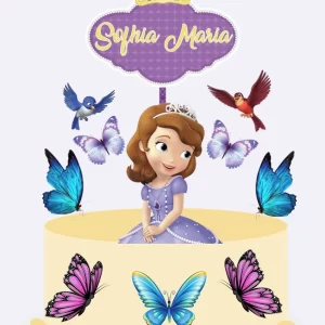 Arquivo Topo Bolo Princesa Sofia Studio