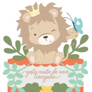 Arquivo Topo De Bolo Leãozinho Studio