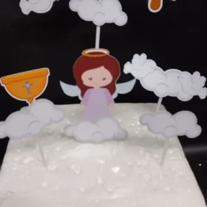 Arquivo Topo de Bolo Batizado Studio