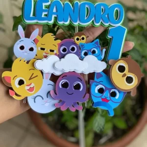 Arquivo Topo de Bolo Bolofofos Studio