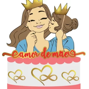 Arquivo Topo de Bolo Dia das Mães Studio