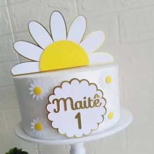 Arquivo Topo de Bolo Margaridas Studio